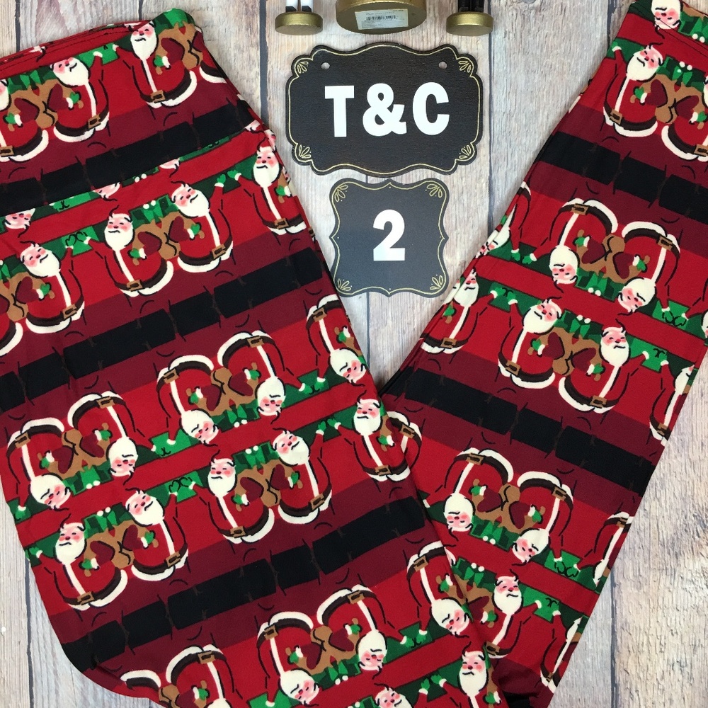 LuLaRoe TC2 Christmas Leggings